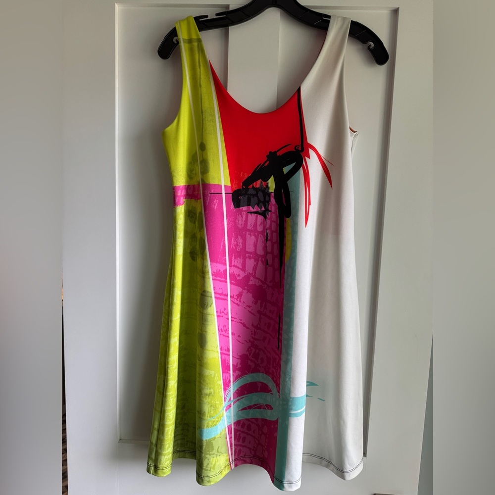 Orange Volt Design Reversible mini dress